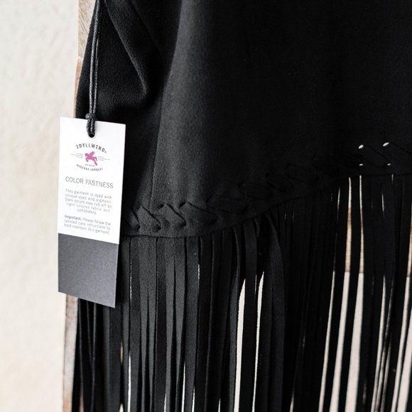 NWT Idyllwind Vest with Fringe L - Picture 8 of 9